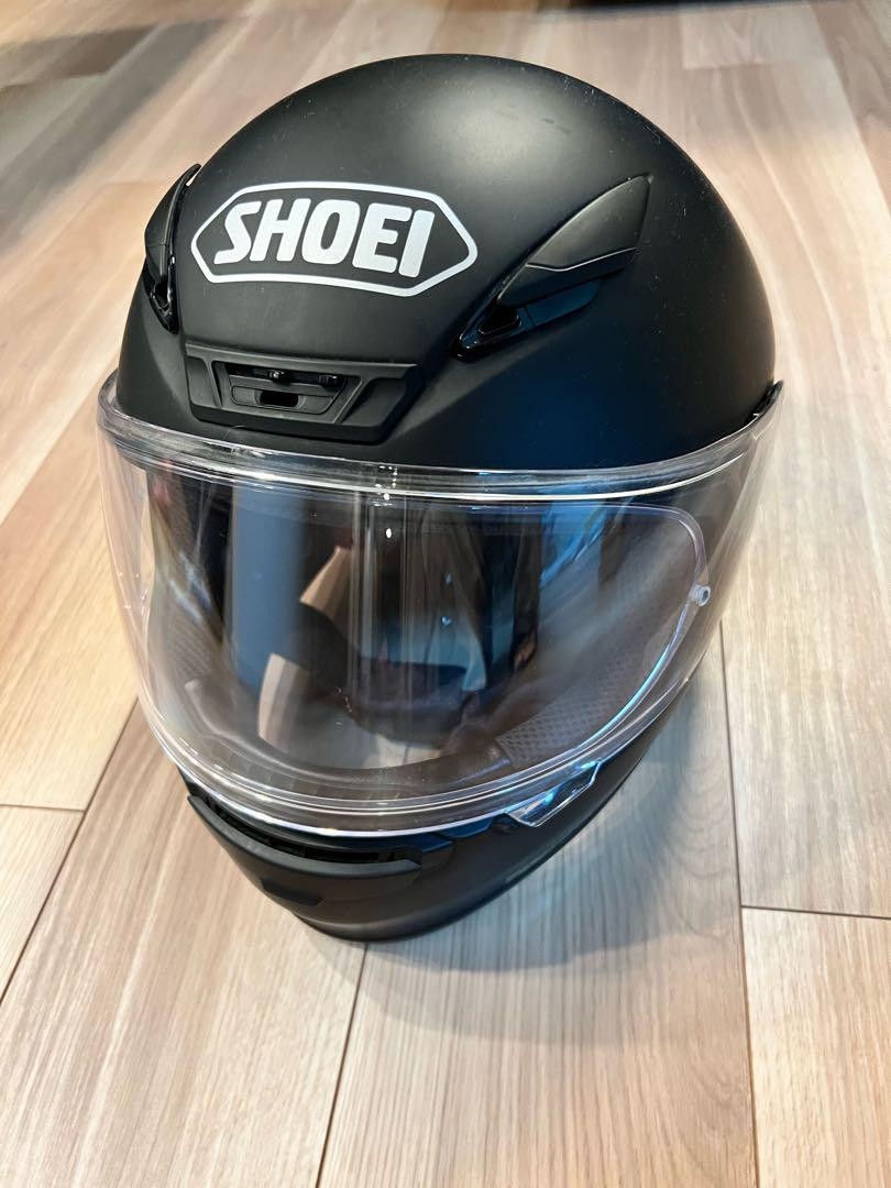 SHOEI Full Face Motorcycle Helmet Matte Black L Size | eBay