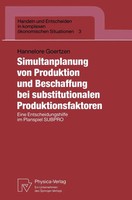 Simultanplanung Von Produktion Und Beschaffung Bei Substitutionalen...