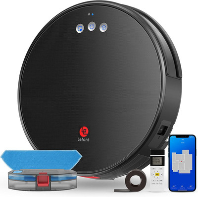Robot Vacuum and Mop, Robotic Vacuum Cleaner with 3200Pa Suction, Smart Navigati
