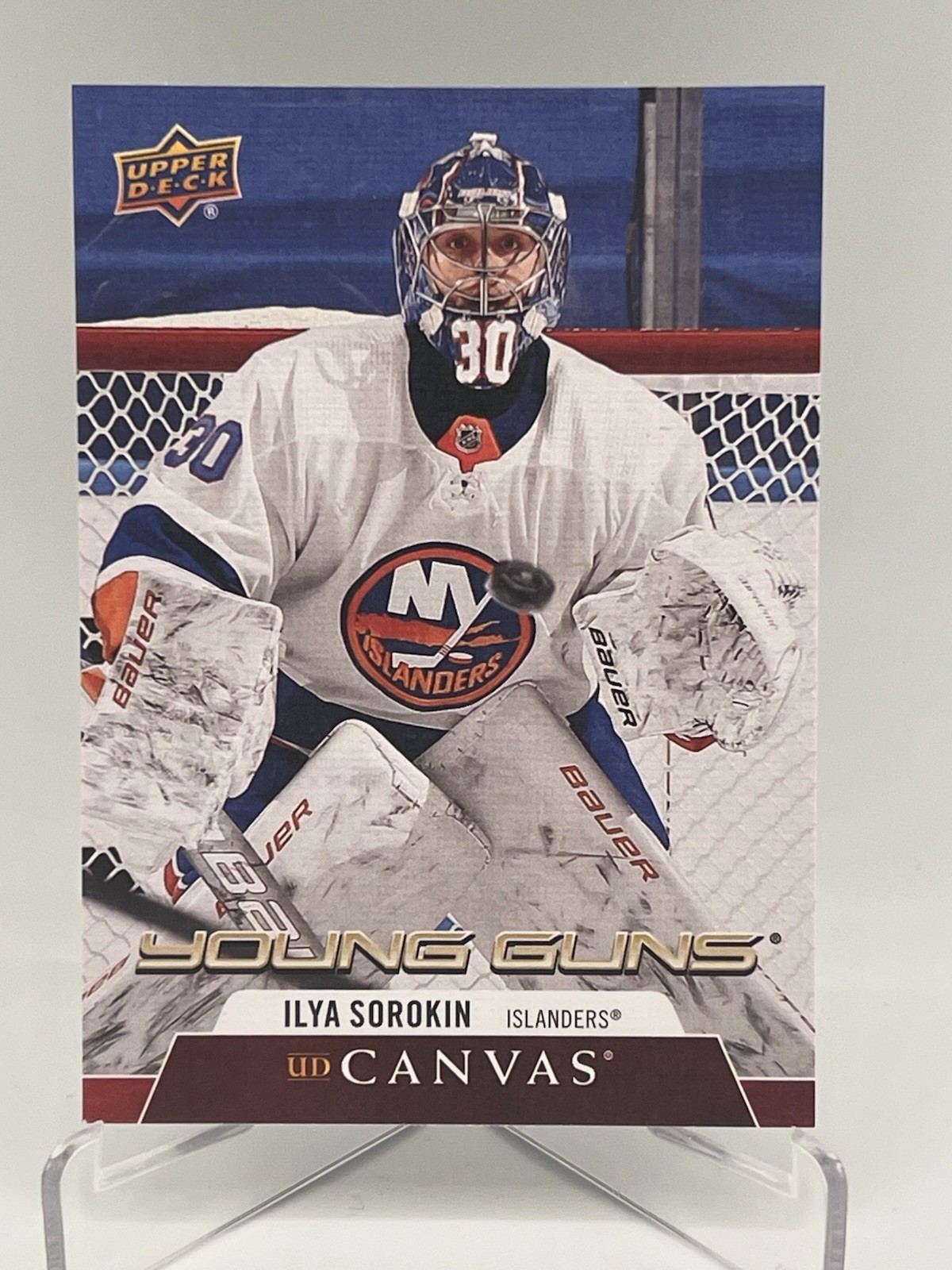 2020-21 Upper Deck Series 2 Young Guns Canvas Ilya Sorokin #C212