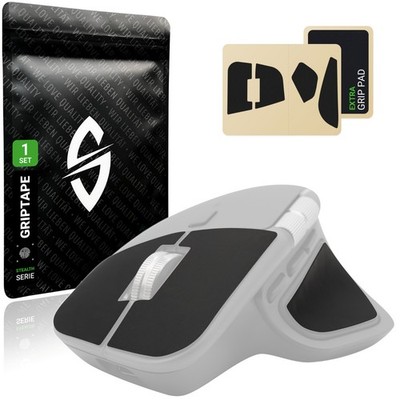 Grip Tape Set für Logitech MX Master 4, Anti-Rutsch Aufkleber Kit