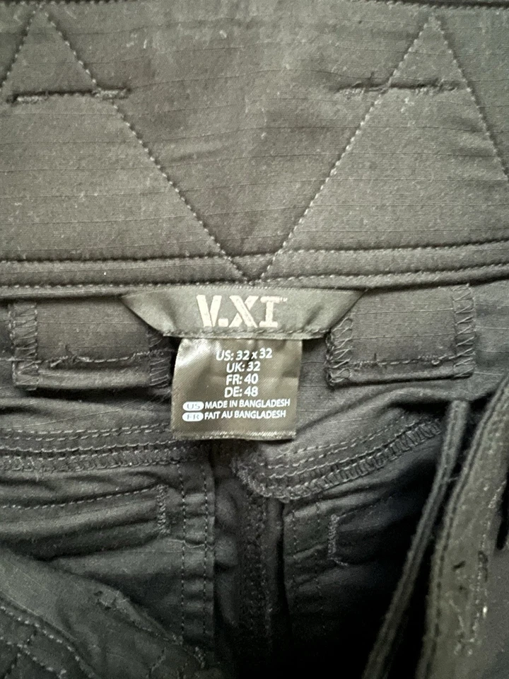 Pantalones de combate 5.11 HOMBRE REGULAR FIT V.XI XTU negros 32X32 NUEVO Foto 3 de 3