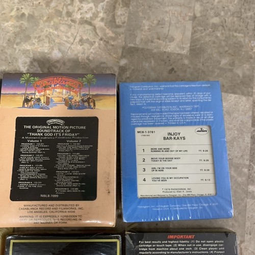 Sealed! 8 Track Lot Ray Conniff, Living Proof, Soundtracks, Injoy Blank Tape NOS - Picture 19 of 24