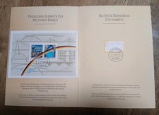 3 Ersttagsbl&auml;tter Deutche Post plus Zugabe