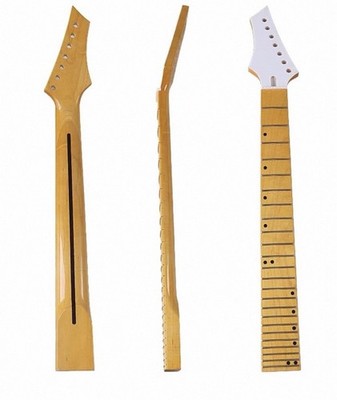 Reverse headstock 7 strings White head 24frets Maple Electric guitar neck
