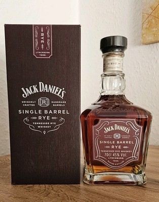 Whisky Jack Daniel´s Single Barrel RYE 0,7L. 45% vol. inkl. Geschenkverpackung!