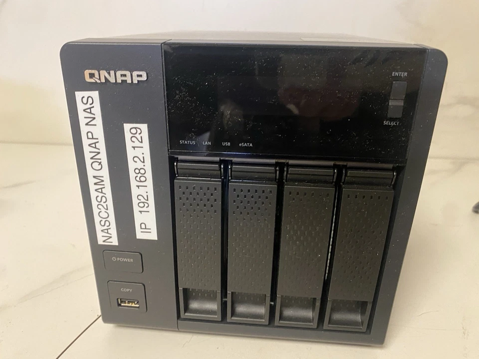 QNAP TS‑419P+ 4‑Bay Turbo NAS + 4×2TB Seagate Constellation ES HDDs + PSU Tested - Image 2 of 4