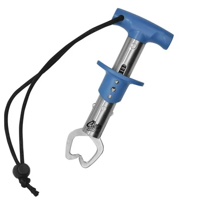 Cuda 6 Inch Fish Lip Gripper Durable Stainless Steel Non Slip Grip 22 lbs Cap - Image 1 of 4