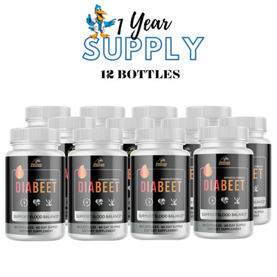 Diabeet- Blood Support- 12 Bottles- 720 Capsules