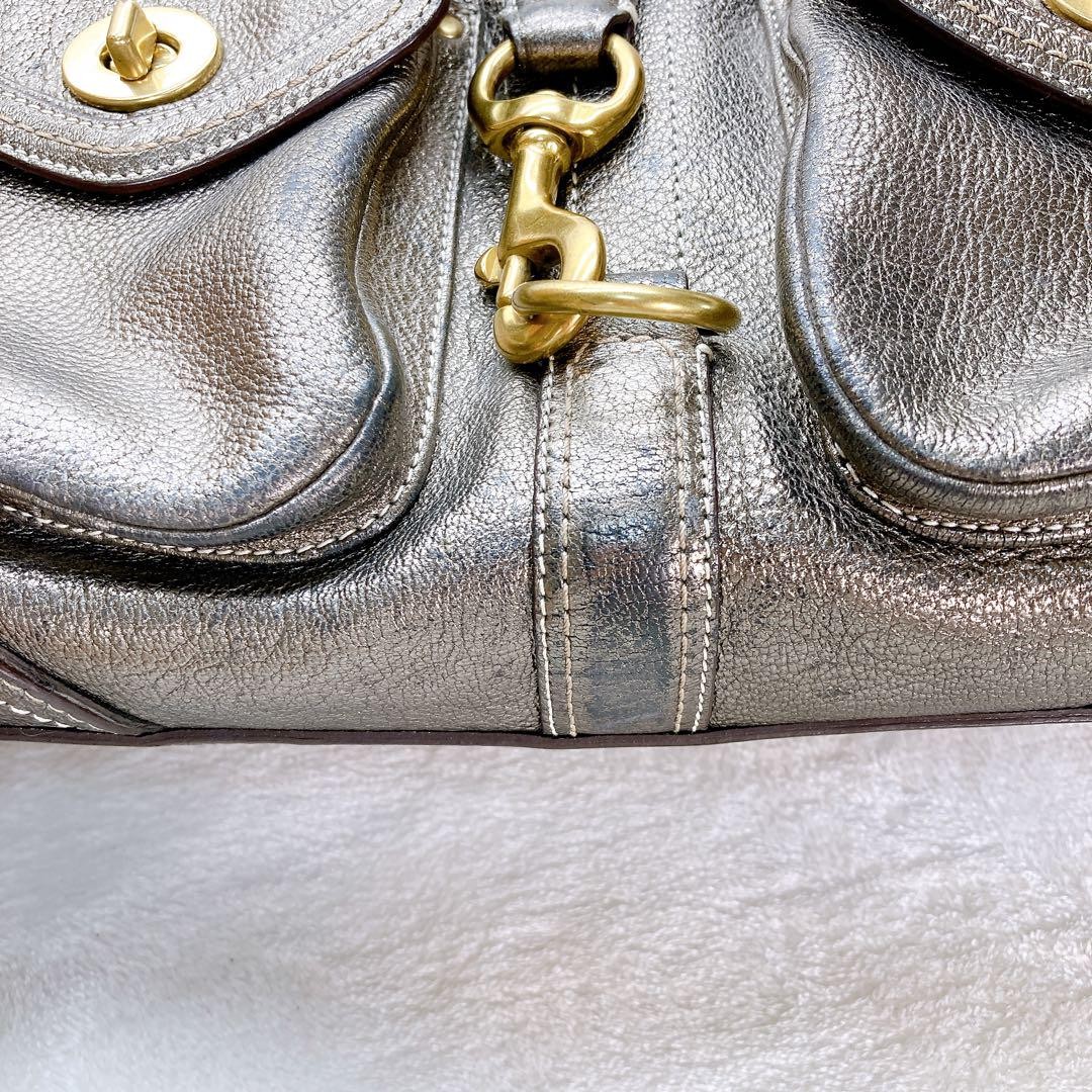 バッグ Coach Legacy Turn Lock Tote bag y2k Coach Legacy Turn Lock Tote Bag Hand Bag y2k Leather Women's