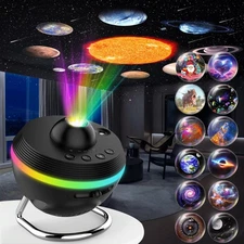 Galaxy Projector, 12 in 1 HD Planetarium Galaxy Star Projector for Bedroom Ce...