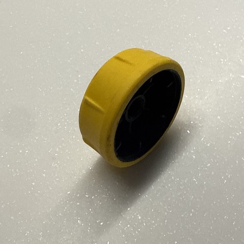 Perilla de control Powakaddy genuina negra/amarilla para modelos FW y C2 FastPos originales - Imagen 2 de 3