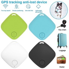 1/2/4Pcs GPS Tracker Alarm Wireless Bluetooth Anti-Lost Wallet Key Pet Finder US