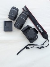 Canon 700D DSLR Camera With Two Kit Lenses .