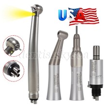 ASkeadnt Dental Slow Low Speed Handpiece 4H /Fiber Optic E-Generator LED Turbine