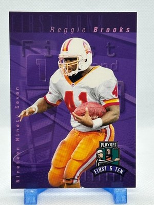 Reggie Brooks 1997 Playoff First & Ten #236 - Tampa Bay Buccaneers