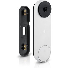 No-Drill Wall Mount Bracket for Google Nest Doorbell battery No Wall Damage