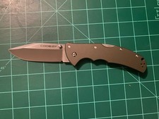 Cold Steel Code 4 S35vn Blade Aluminum Handle Clip Point