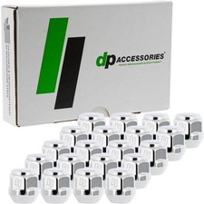 Chrome Lug Nuts 2001-2003 Mazda Protege 5-lug Factory Wheels Chrome Lug Nuts 2001-2003 Mazda Protege 5-lug Factory Wheels
