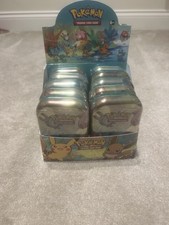 POKEMON TCG SCARLET & VIOLET KANTO FRIENDS MINI TINS ART SET X10 PLUS CDU *NEW*