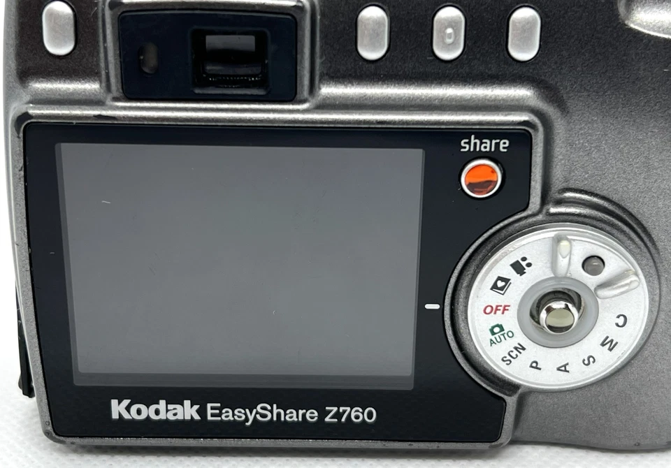 Kodak EasyShare Z760 Digital Camera 6.1MP UNTESTED - Image 3 of 4