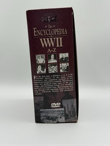 THE ENCYCLOPEDIA OF WWII - 5 Disc Box Set DVD - GOOD - Imagen 3 de 9