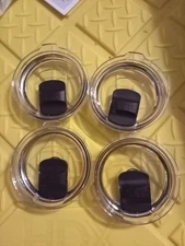 (4) pack Yeti Rambler Lid w/MagSlider 10oz Lowball/ 20oz Tumbler Authentic 