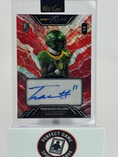 Traeshon Holden - 2025 Wild Card Metallix - WILD MARBLE Rookie Auto /8 - COWBOYS