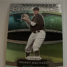 Panini 2020 Prizm Manny Machado San Diego Padres Brilliance Insert #B-9
