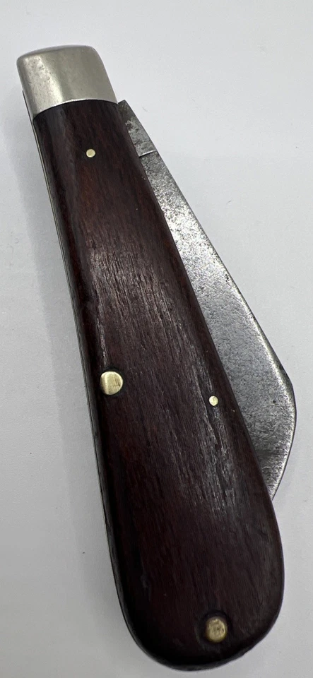 Vintage Case 6217 2 Blade Smooth Wood Handle USA Loom Fixer - Image 2 of 4