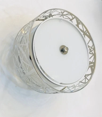 Quoizel PCAE1712, Semi Flush Ceiling Fixture Chrome Abode 2-Light 12"W - Picture 7 of 19