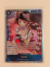 One Piece Card Game TCG Nami A Fist Of Divine Speed OP11-054 HOLO SR EN NM