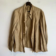 Original Pre WW1 German Colonial Pure Linen Work Jacket Tunic