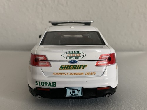 Davidson County Sheriff Tennessee 1/24 Scale Diecast Custom Motormax Police Car - Picture 3 of 5