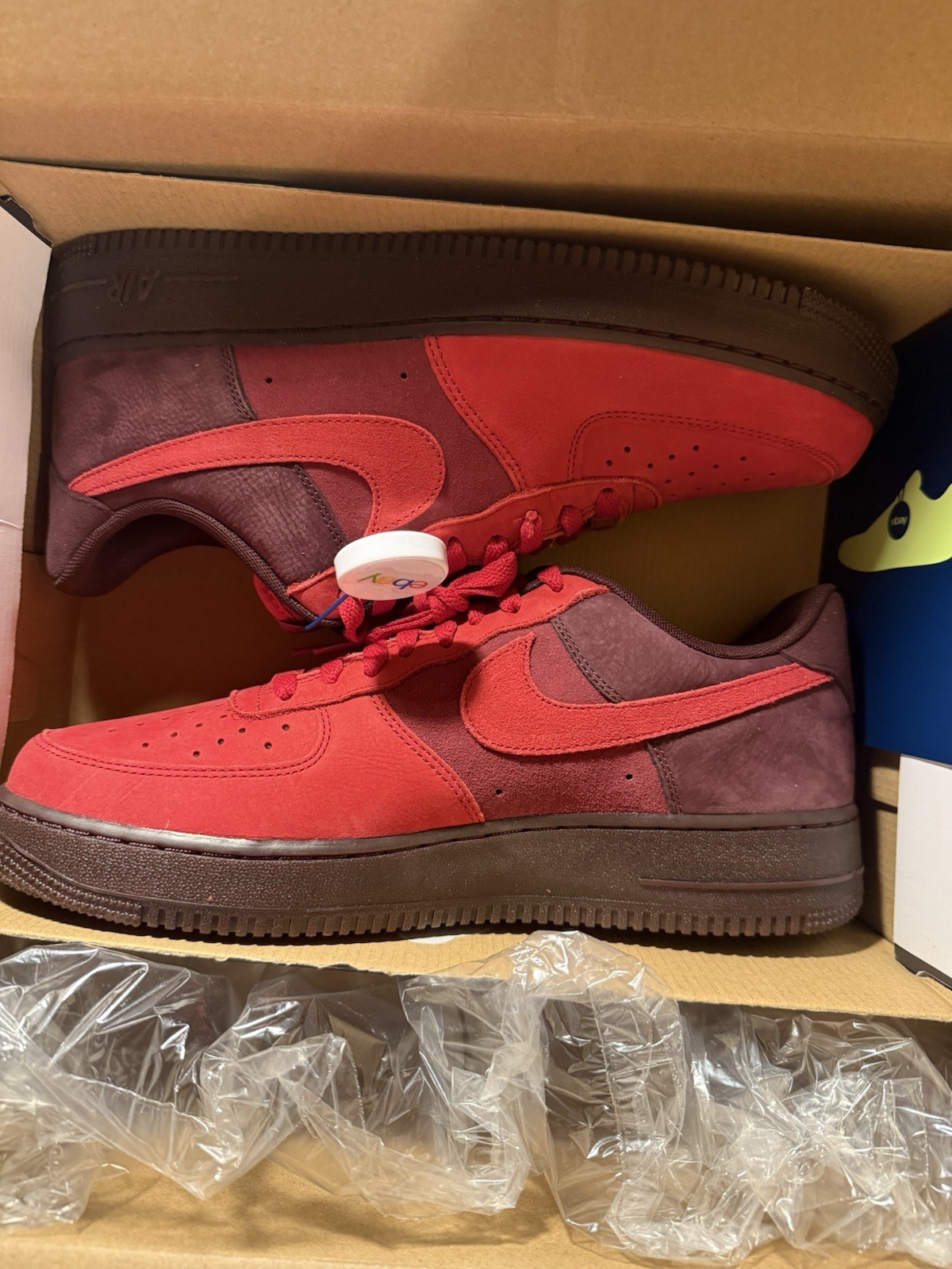 SAOLA Nike Air Force 1 Low Layers of Love 11.5 Uomo con scatola ma coperchio tagliato eBay authenti