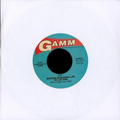 Riddim Research Lab vs. Lay-Far & Ant To Be - (Vinyl 7'' - 2025 - WW - Original)