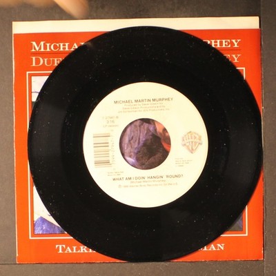 MICHAEL MARTIN MURPHEY: talkin' to the wrong man WB 7'' Single 45 RPM