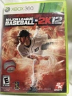 Major League Baseball 2K12 (Microsoft Xbox 360, 2012) Complete In Box