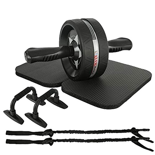 Work Out Equipment For Home Ab Wheel Automatic Rebound Abdominal - Main Image