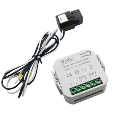 Digital Energy Meter WiFi Clamp Consumption   Durable 100-240V AC 50-60Hz