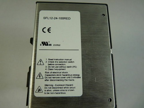 Sola SFL12-24-100RED Power Supply Module 24VDC USED - Picture 3 of 3