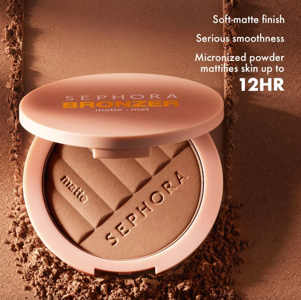 SEPHORA COLLECTION Matte Bronzer Powder in Matte Finish, Choose Your Shade, New! - Image 4 of 4