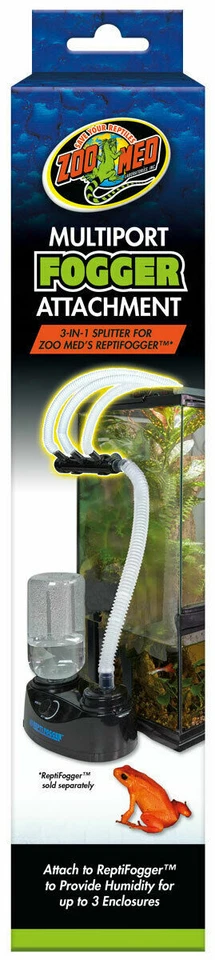 Zoo Med Multi-port Fogger Attachment Reptile Vivarium Amphibian Terrarium Mister