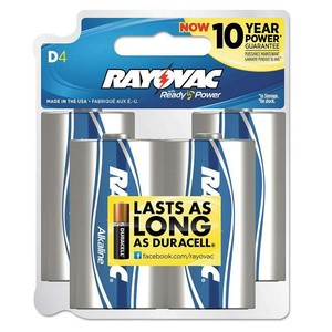Rayovac battery h/a zinc (012800499045)
