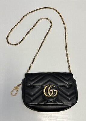 BOLSA GUCCI MARMONT MATELASSE SUPER MINI