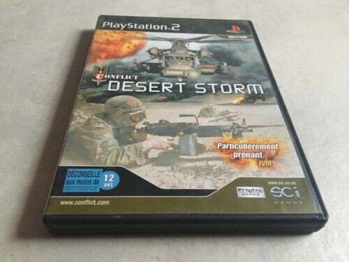 JEU PLAYSTATION 2 PS2 CONFLICT DESERT STORM COMPLET EN FRANCAIS