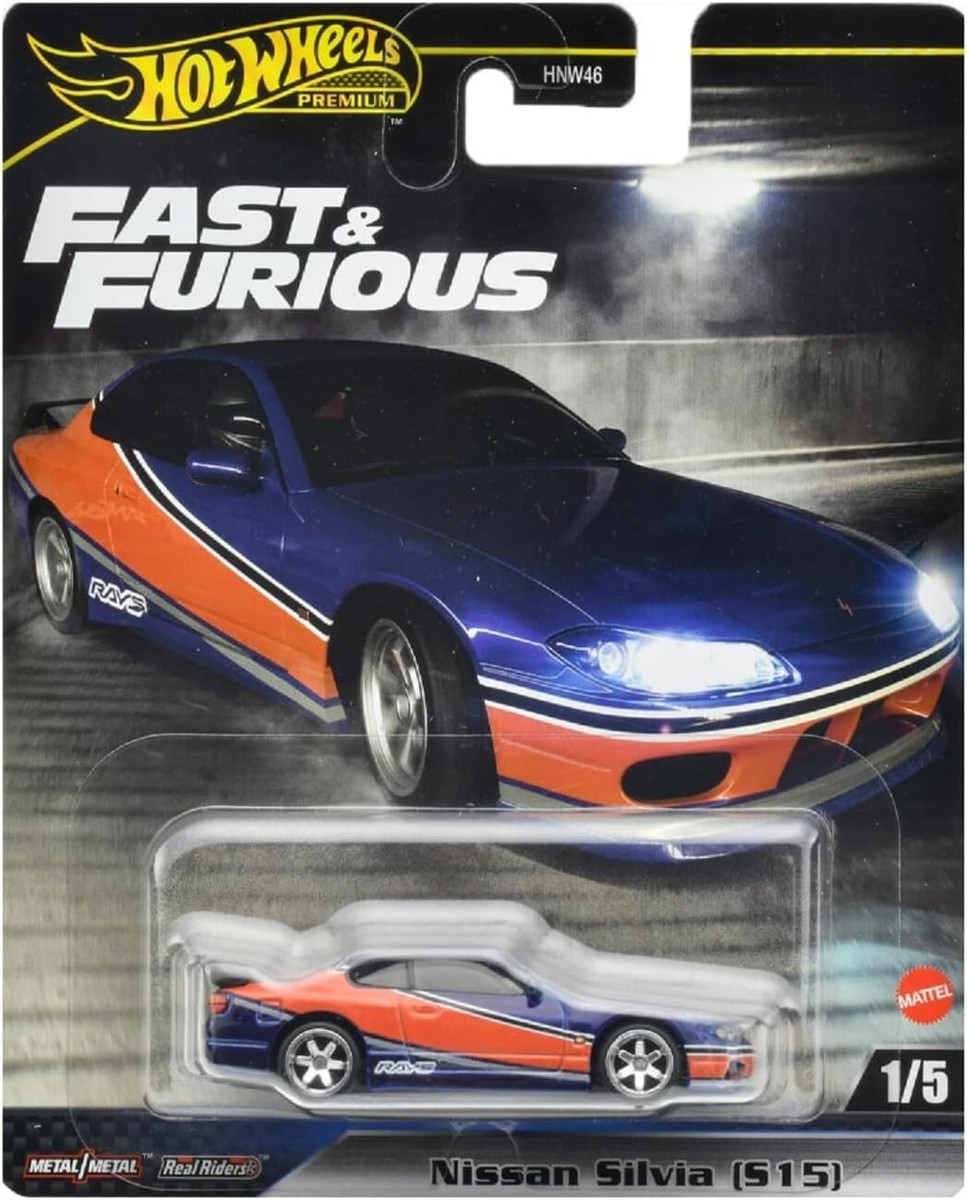 ミニカー Hotwheels FAST& FURIOUS GT-R & S15 Amazon.com: Hot Wheels Nissan Skyline GT R, Fast & Furious 5