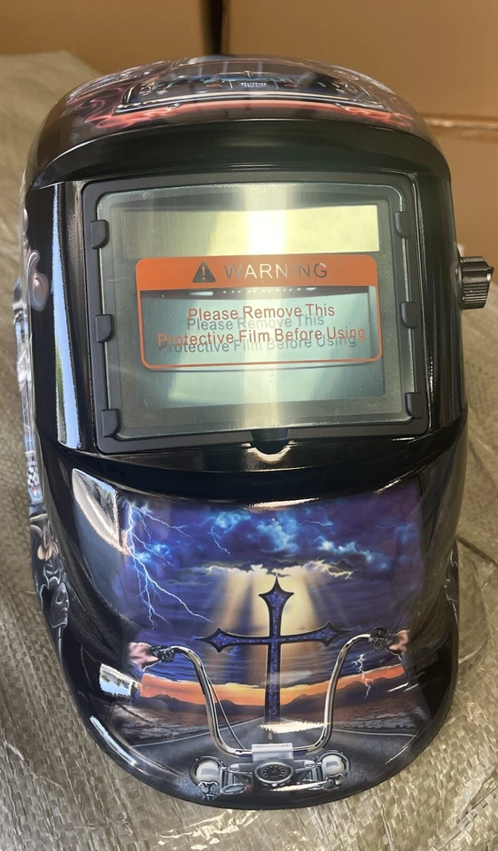 RCRS$ Solar Auto Darkening Welding Helmet Arc Tig mig certified mask grinding - Image 3 of 3