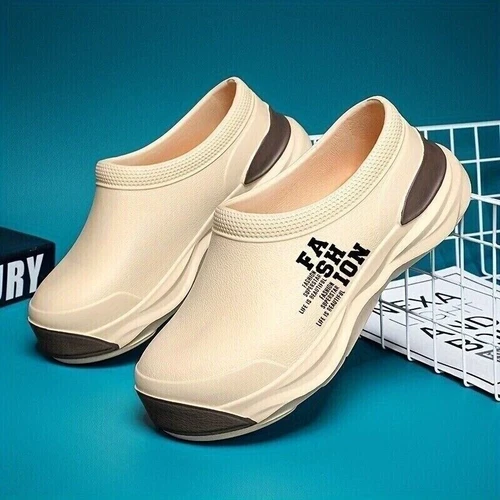 Work Shoes Oil Resistant Non Slip Shoes Cushion Chef Shoes Safety Water Kitchen - Picture 11 of 17