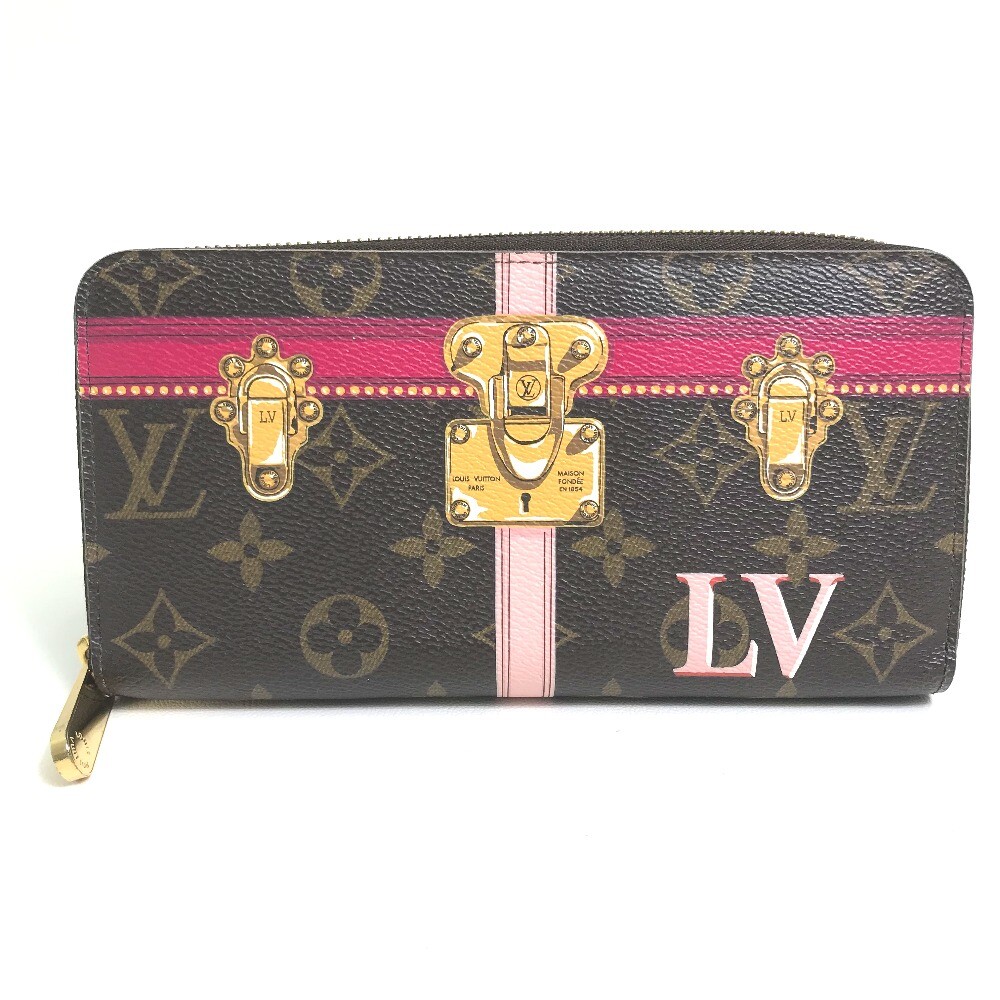 LOUIS VUITTON M62616 Monogram Summer Trunk Zippy Wallet Long LOUIS VUITTON M62616 Monogram Summer Trunk Zippy Wallet Long